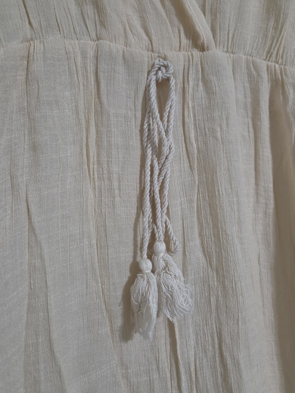 SKUE CURVE Light Beige Sheer Cover Up. - Picture 2 of 7